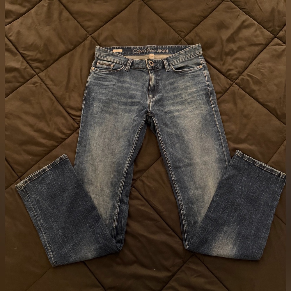 Calvin Klein Dark Blue Denim Jeans